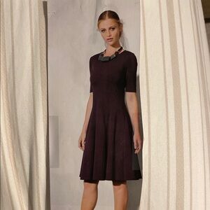 NWOT Lafayette 148 New York Jersey Fit and Flare Dress